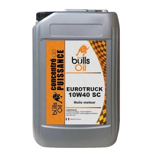 Huile moteur Bulls Oil Eurotruck 10W40 SC