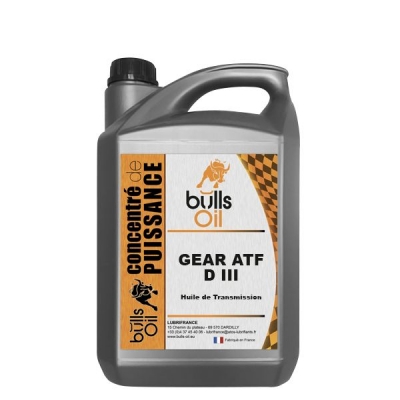 Huile de Transmission Bulls Oil Gear ATF D III