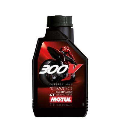 Huile moteur Motul 300V Factory Line Road Racing 15W50